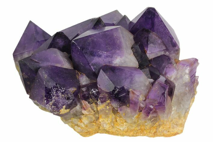 Beautiful, Purple Amethyst Crystal Cluster - Congo #148656